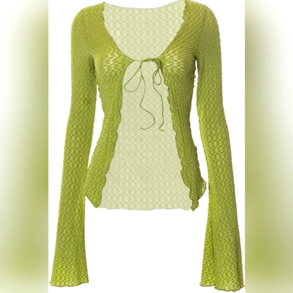 Stylish open women cardigan sweater